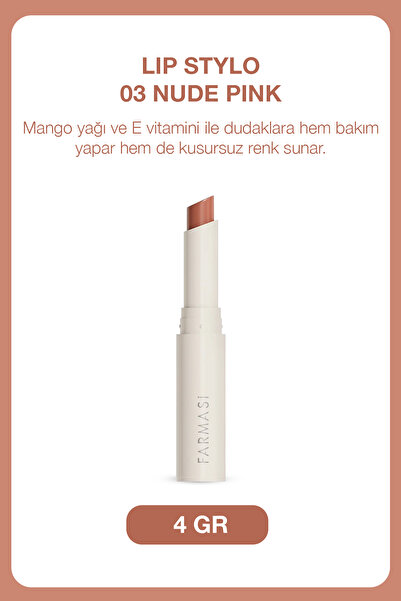 Farmasi Lip Stylo - 03 Nude Pink