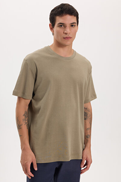 Tudors Unisex Relax Fit Relaxed Cut 100% βαμβακερό μαλακό υφή ελαφρώς χοντρό ...