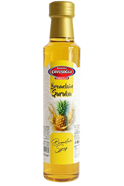 Bozkırlı Çavuşoğlu Bromelain Şurubu Şurubu 250 ml Ananas ve Riboflavin İçerikli