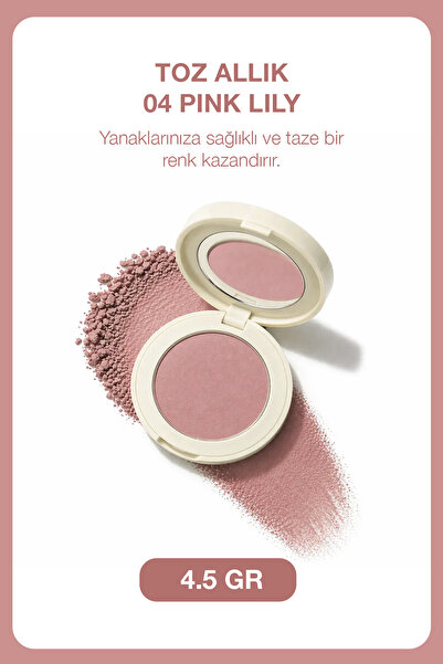 Farmasi Toz Allık 04 Pink Lily