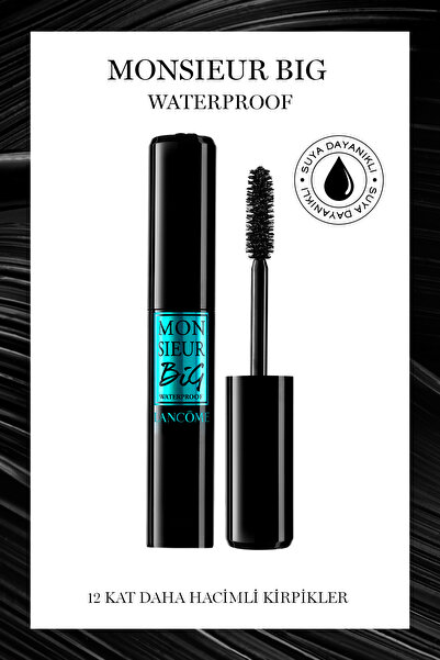 Lancome Monsieur Big Yüksek Hacim Etkili Siyah Maskara 01 Black 3614271774712