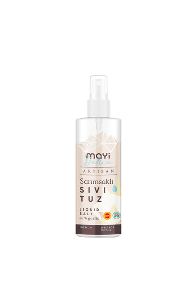 Mayi Tuz Mayi Artisan Sarımsaklı Sıvı Tuz 150 Ml
