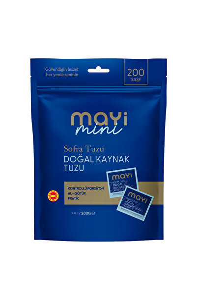 Mayi Tuz Mayi Kare Stick Tuz 1.5gr (200 ADET'Lİ)