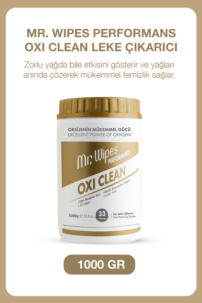Farmasi Mr. Wıpes Performans Oxı Clean Leke Cıkarıcı 1000 Gr *2 Adet