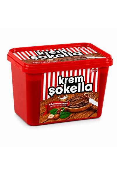 Elvan Krem Şokella 2000 Gr. (1 Kutu)