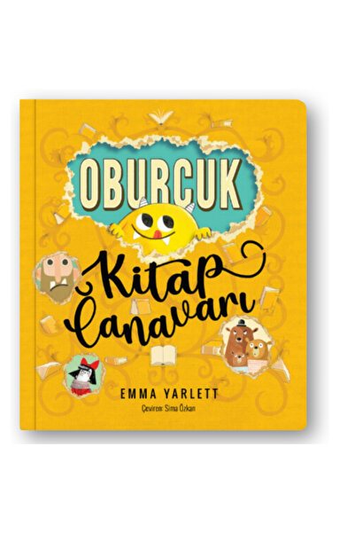 Sincap Kitap Oburcuk Kitap Canavarı | Etkileşimli Masal ve Dikkat Geliştiren ...