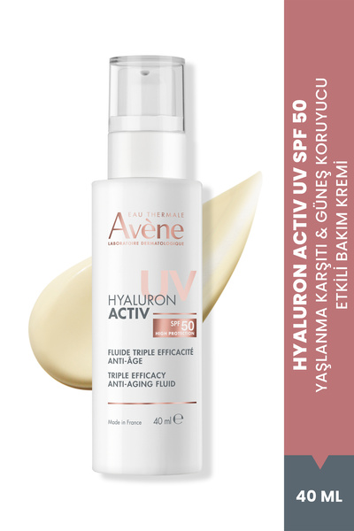 Avene Hyaluron Activ UV SPF50 Yaşlanma Karşıtı Bakım Kremi 40 ml