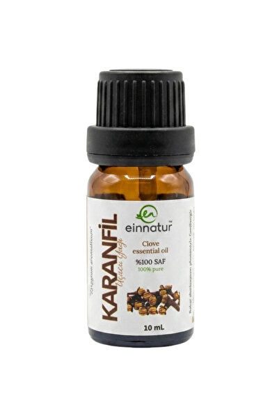 Karanfil Uçucu Yağı, 10 Ml, Syzygium Aromaticum Oil, %100 Saf / Pure Clove Essential Oil, Öjenol