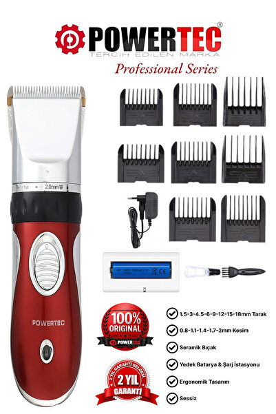POWERTEC TR-1200 Profesyonel Tıraş Makinesi