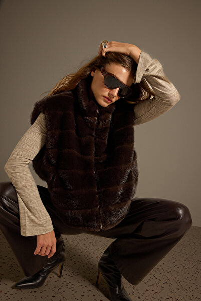 Trendyol Collection Black Regular Fit Double-Sided Vest Twoaw27Ye00002