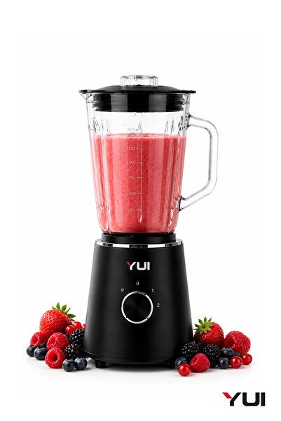 Yui M27 1000W Cam Hazneli Kişisel Smoothie Blender Siyah