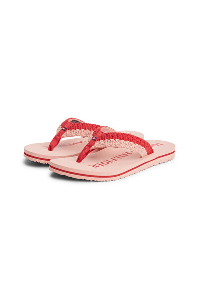 Tommy Hilfiger TH SANDALĂ DE VARĂ CROCHETATĂ