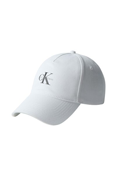 Calvin Klein MONOLOGO PRINTED BASEBALL CAP Erkek Şapka LV04G5032G-YAF