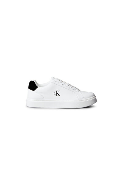 Calvin Klein Kožené tenisky s logem YM0YM0143501W Pánské BOTY YM0YM0143501W