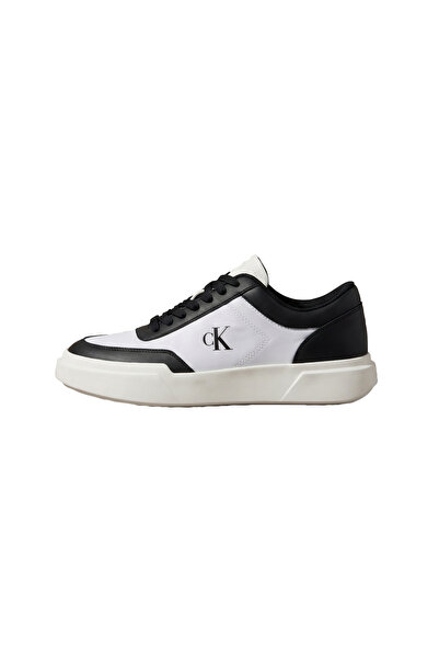 Calvin Klein Erkek Chunky Cupsole Laceup Mix Deri Sneaker