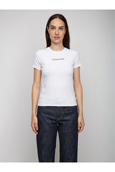 Guess Jeans Dámske tričko Ss Cn Slim Slim Fit