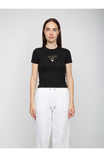 Guess Jeans Γυναικείο T-Shirt σε φαρδιά γραμμή