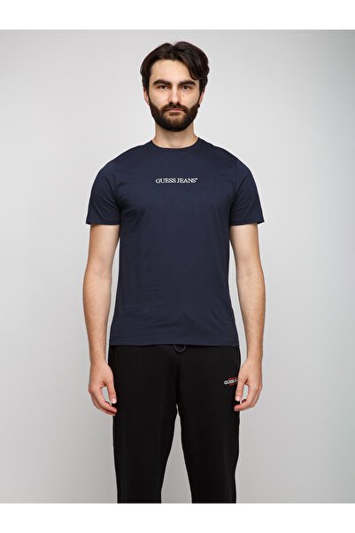 Guess Jeans Ανδρικό T-Shirt σε κανονική γραμμή
