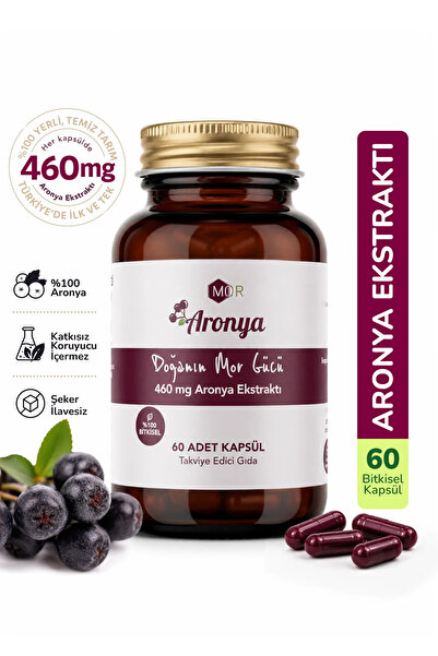 Mor Aronya Bitkisel Kapsül 60 Adet