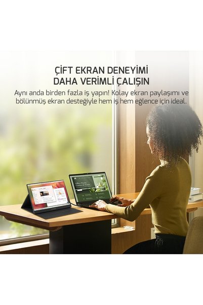 EZCOOL Lite E15 15,6’’ 60HZ FHD Taşınabilir Monitör (Sıfır Ölü Piksel Garantili)