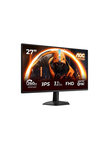 Aoc 27G50Z 27″ 260Hz 0.3ms Full HD FreeSync Fast IPS Oyuncu Monitörü