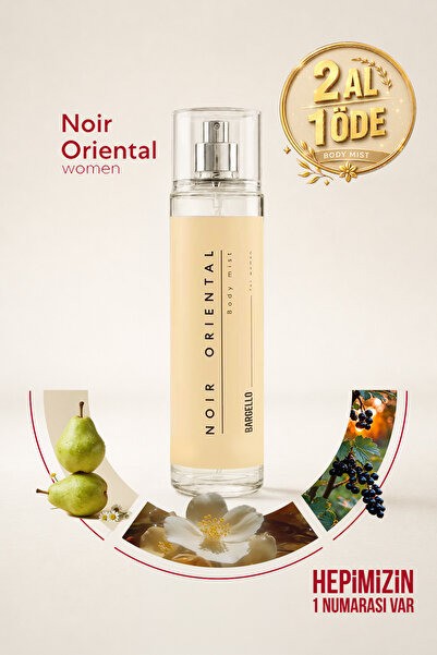 Bargello Noır Orıental Kadın 210 ml Body Mıst