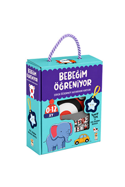 Sincap Kitap BEBEĞİM ÖĞRENİYOR İLK KARTLARIM 0-12 AY
