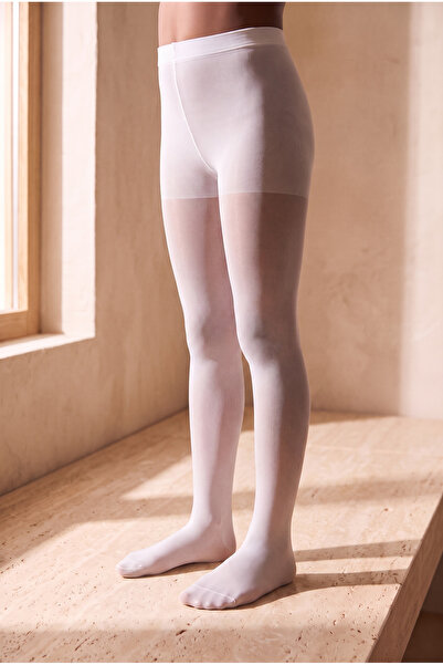 Katia&Bony Girl's Mousse Pantyhose White