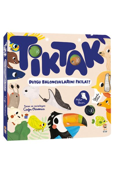 Sincap Kitap Tick Tock Feelings Pop Your Bubbles Interactive Emotion Book Fin...