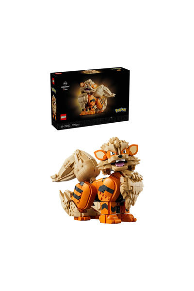 LEGO ® Pokémon™ Arcanine Pokémon Figure Building Set 72160