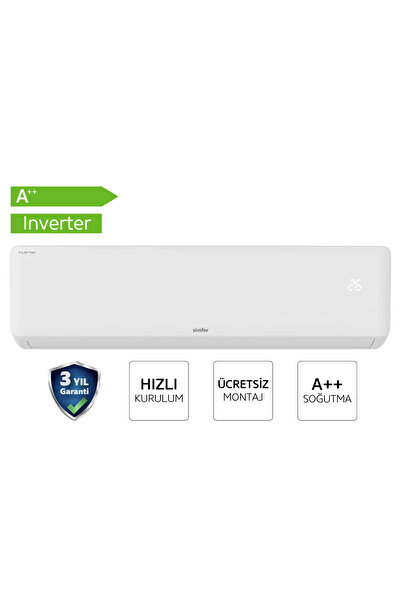 Simfer Split Klima A ++ Inverter 24.000 BTU R32 (Montaj Dahil)