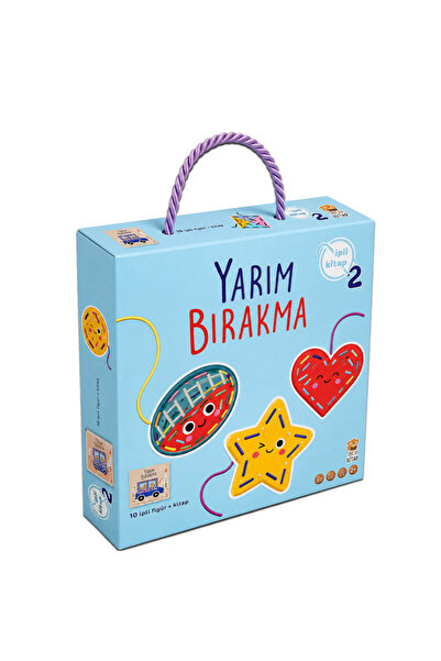 Sincap Kitap Yarım Bırakma  - İpli Kitap 2 (10 İpli Figür + Kitap) 0-3 Yaş iç...