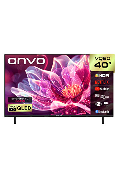 ONVO 40VQ80F2FA 40'' 102 Ekran Uydu Alıcılı Full HD WhaleOS QLED TV