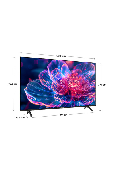 ONVO 55VQ90F3UA 55'' 140 Ekran Uydu Alıcılı 4K Ultra HD Google Smart QLED TV
