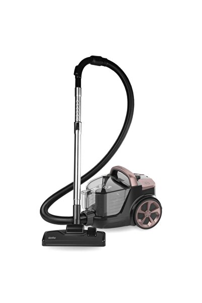 Simfer Toz Torbasız Yatay Süpürge Clean Power S4 Rosegold SK-6301