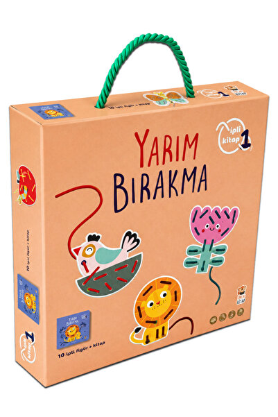 Sincap Kitap Yarım Bırakma İpli Kitap 1 | 2-4 Yaş İnteraktif Çocuk Kitabı