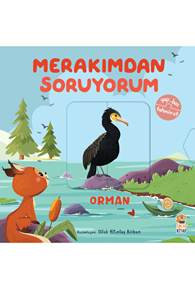 Sincap Kitap Merakımdan Soruyorum Orman Eğitici Bebek Kitabı | Döndür Bulmaca...