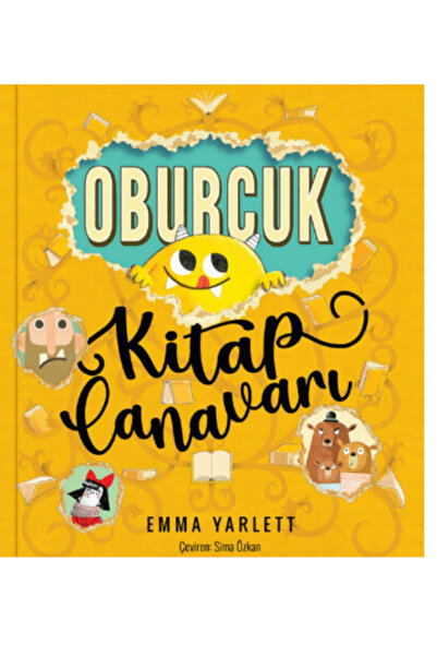 Sincap Kitap Oburcuk Kitap Canavarı | Etkileşimli Masal ve Dikkat Geliştiren ...