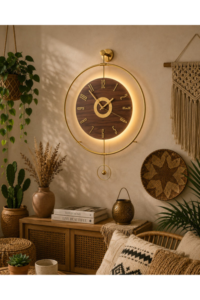 MetaQuartz Aksesuar Büyük Boy (50x75cm )(Quartz Mekanizma) Ispanyol Orbit Tim...