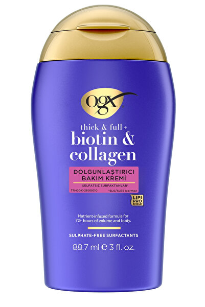 OGX Biotin & Kolajen Dolgunlaştırıcı Sülfatsız Saç Bakım Kremi 88.7 ml