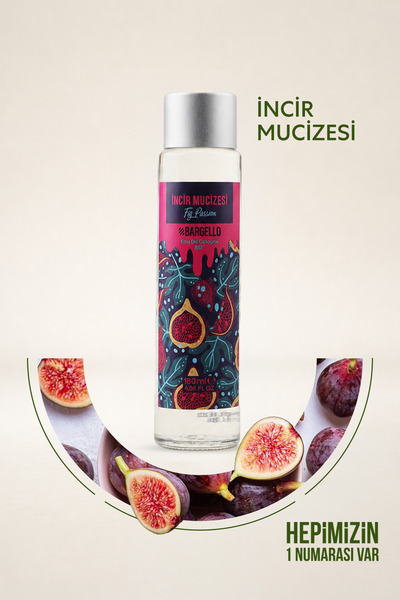 Bargello İncir Mucizesi 180 ml Cam Dökme Kapak Kolonya