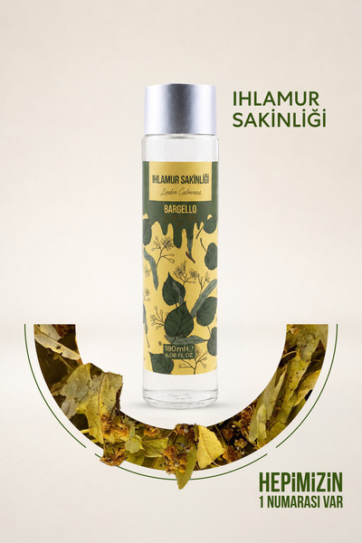 Bargello Ihlamur Sakinliği 180 ml Cam Dökme Kapak Kolonya Edc