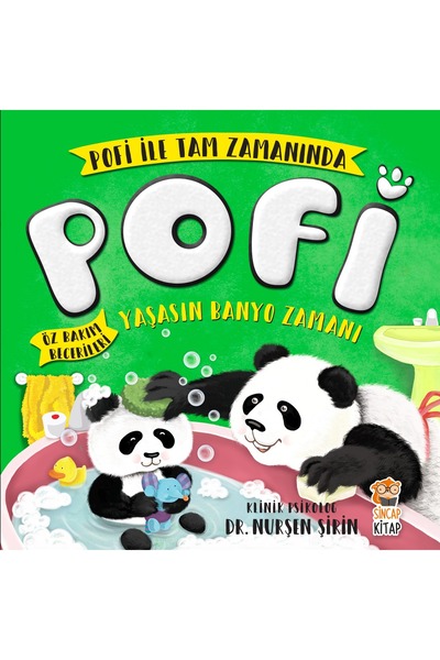 Sincap Kitap Pofi ile Öz Bakım Becerileri Yaşasın Banyo Zamanı | Banyo Rutini...