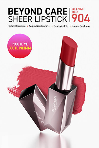 Alix Avien Beyond Care Sheer Lipstick 904 - Glazing Red - Yoğun Nemlendirici ...