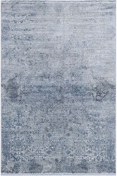 Cool Halı Capella Dyed Mavi Akrilik Viskon Halı Modern Minimal Şık Tasarım Lu...