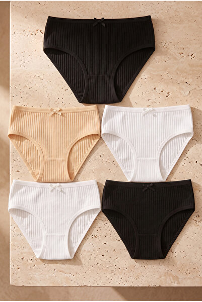 Katia&Bony Girl's Basic 5-Piece Panties