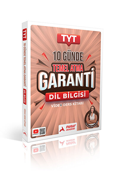 paraf yayınları 2027 10 GÜNDE GARANTİ DİL BİLGİSİ VİDEO DERS KİTABI