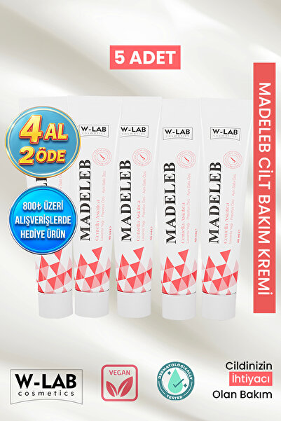 W-Lab Cosmetics مجموعة كريمات العناية بالبشرة من ماديليب، 5 قطع