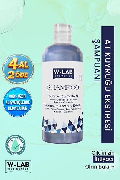 W-Lab Cosmetics Hızlı Uzamaya Yardımcı Bakım Şampuanı 400 ml