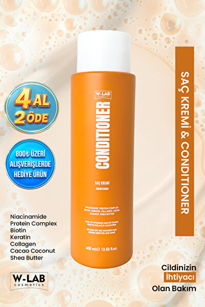 W-Lab Cosmetics بلسم منعم ومرطب ومغذي 400 مل
